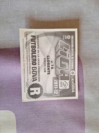 Cromos Panini 2011-2012