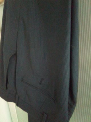 Traje hombre raya diplomática
