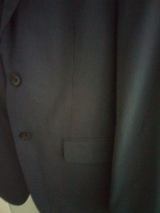 Traje hombre raya diplomática