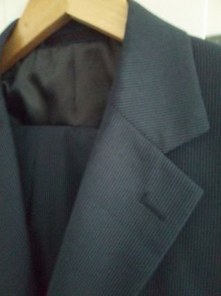 Traje hombre raya diplomática