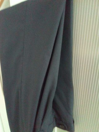 Traje hombre raya diplomática
