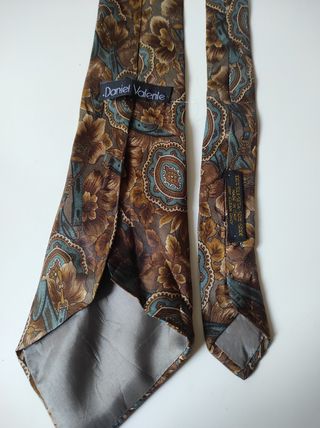 corbata vintage italiana seda 100%