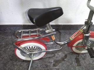 Bici antigua baby Sport cromada.