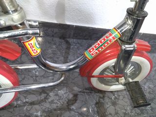 Bici antigua baby Sport cromada.