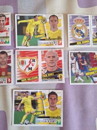 Pack 7 Cromos Panini 2013-2014