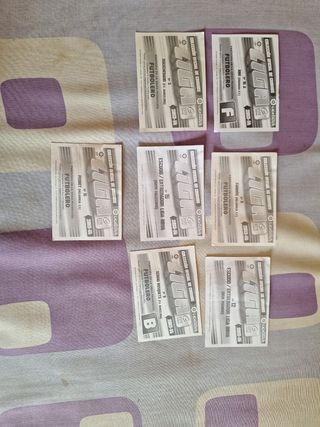 Pack 7 Cromos Panini 2013-2014