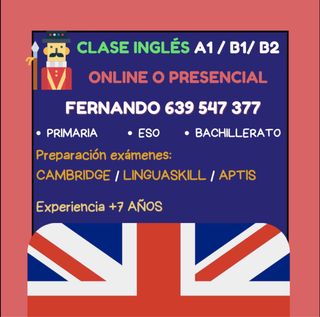 Profesor Cambridge/Aptis/Trinity