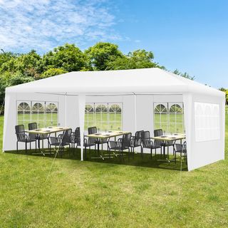Gazebo da Giardino 6 x 3 m, Tendone per Feste con 