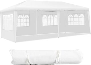 Gazebo da Giardino 6 x 3 m, Tendone per Feste con 