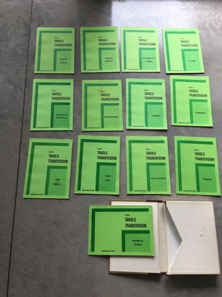 Tavole transvision Motta 1981