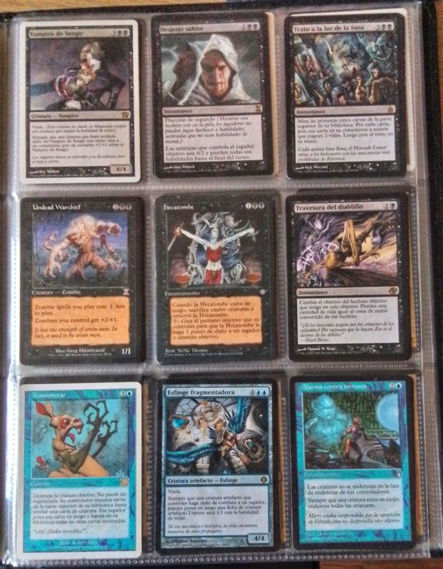 Cartas sueltas de Magic 9