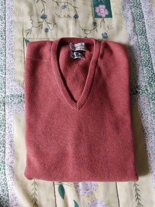 Talla 42 jersey lana hombre escoces
