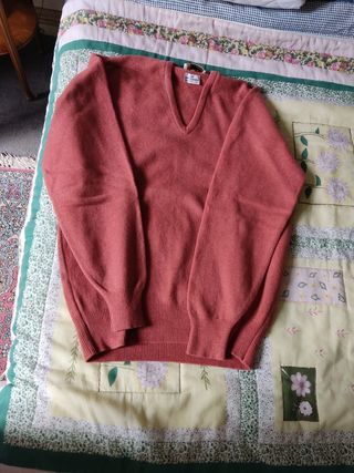 Talla 42 jersey lana hombre escoces