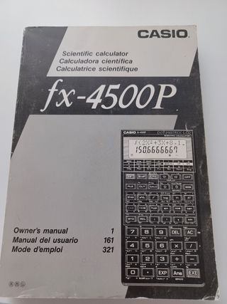 Calculadora Casio fx-4500P
