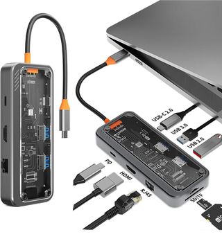 ADAPTADOR USB 10 EN 1 SIN ESTRENAR