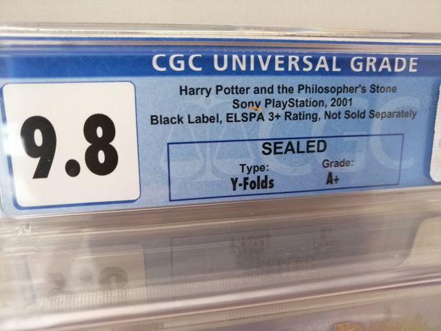 Harry potter ps1 precintado 9.8 cgc
