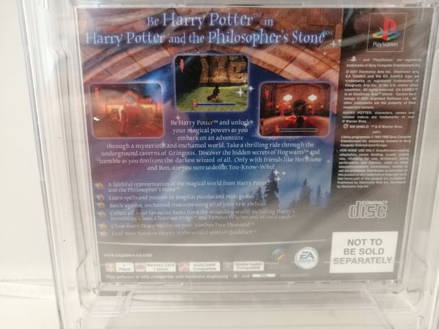 Harry potter ps1 precintado 9.8 cgc