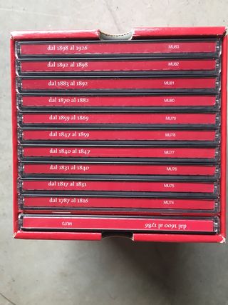 cofanetto La grande opera cd dal 1600/1926