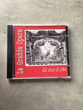 cofanetto La grande opera cd dal 1600/1926