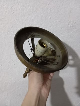 Aplique antiguo pared