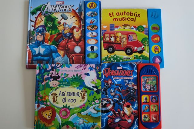 Conjunto libros musicales variados