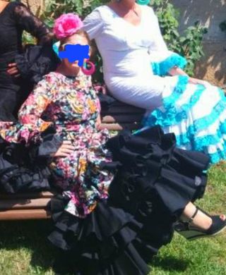 Traje de flamenca 