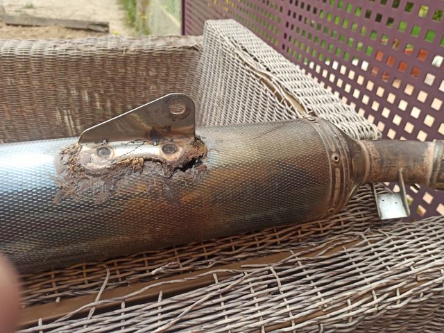 Tubo de escape Moto Guzzi 1200 Sport