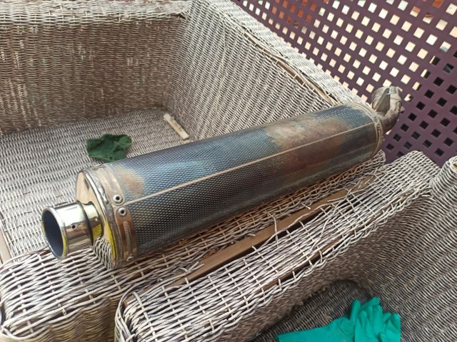 Tubo de escape Moto Guzzi 1200 Sport