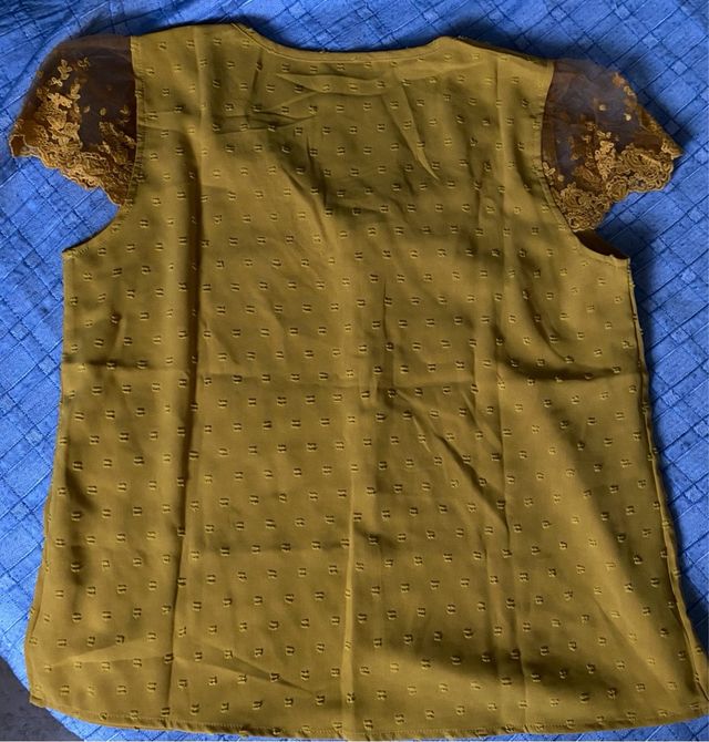 T-shirt gialla/senape