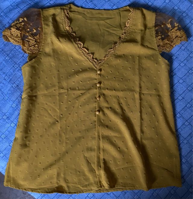 T-shirt gialla/senape