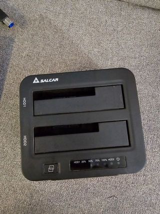 Base de conexión SALCAR para discos duros SATA/SSD