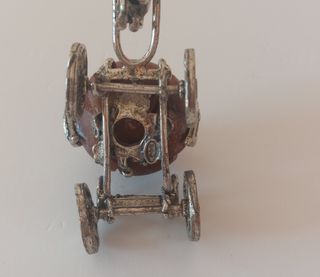 Carroza de Cenicienta plata