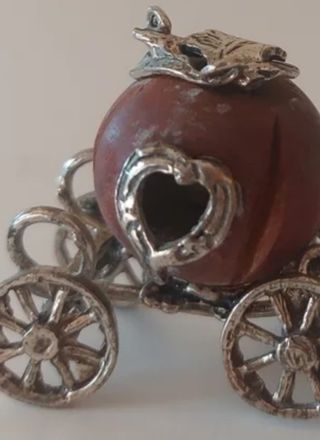 Carroza de Cenicienta plata