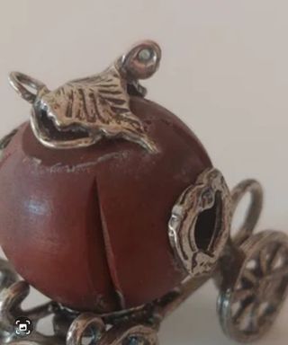 Carroza de Cenicienta plata