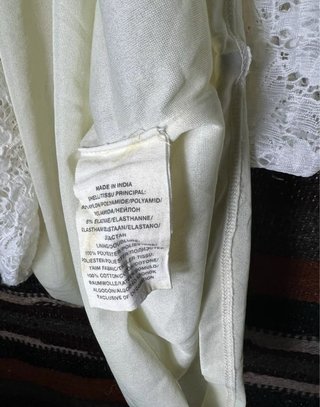 Ralph Lauren Ivory Lace Size Large L