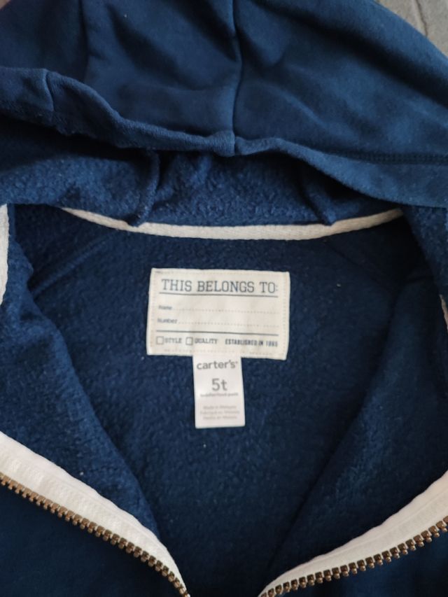 Lote 3 sudaderas niño niña talla 5 años 110 cm