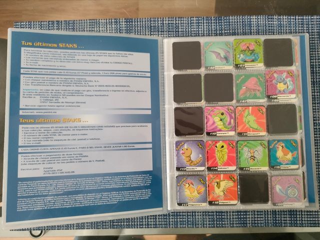 Album staks Pokemon 167/260
