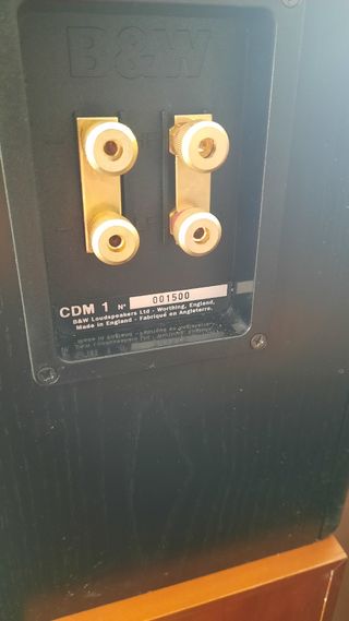 Bowers CDM1. B&W. Altavoces