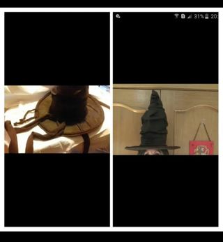 Sombrero Seleccionador Harry Potter arte