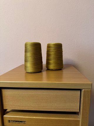 Bobina x2 pezzi filo da cucito cotone