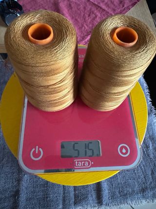 Bobina x2 pezzi filo da cucito cotone