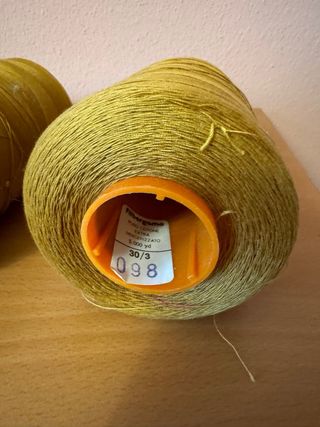 Bobina x2 pezzi filo da cucito cotone