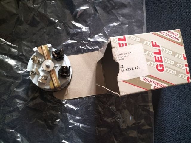 Reloj Veglia Borletti presión aceite