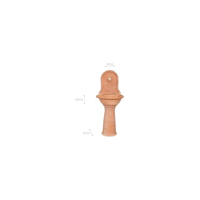 Fontana da Terra Stile Toscano in Terracotta - Res