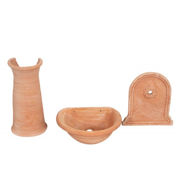 Fontana da Terra Stile Toscano in Terracotta - Res