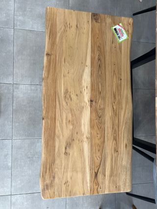 Mesa de centro madera rústico y contemporaneo