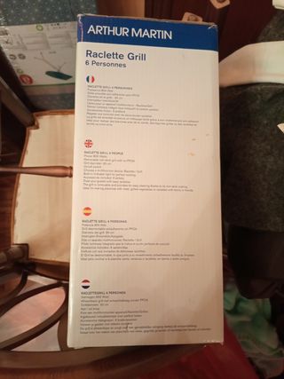 Plancha grill eléctrica