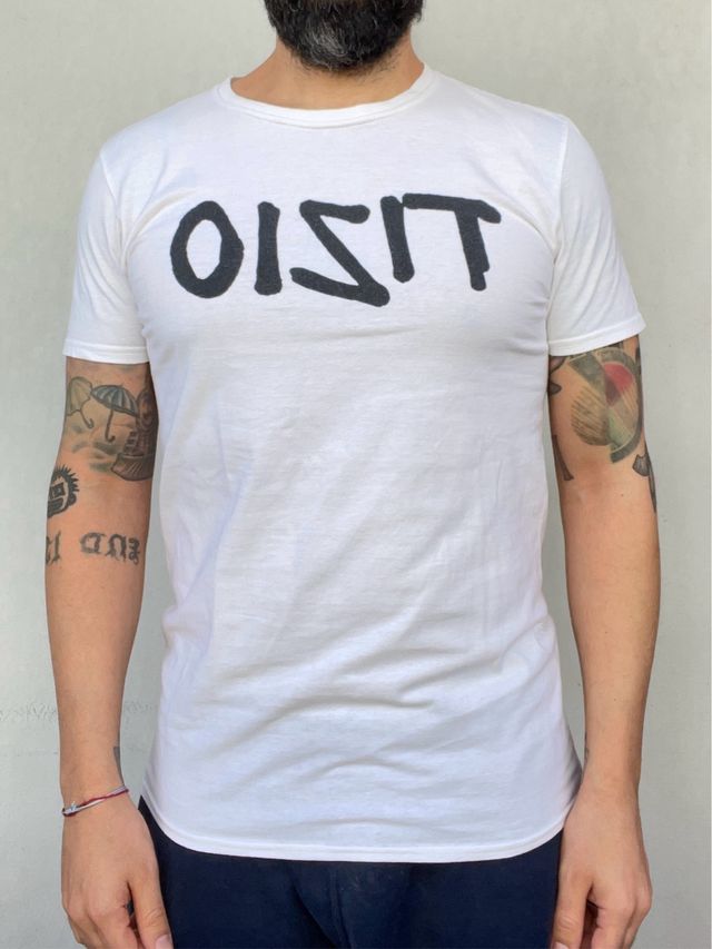 Tshirt Tizio bianca