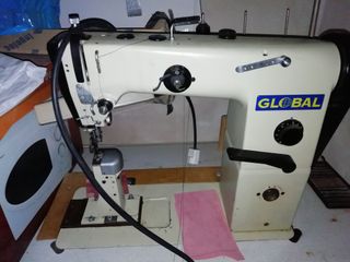Maquina de coser / aparado de zapatos marca Global