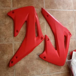 Honda chapas varios y protector radiador aluminio